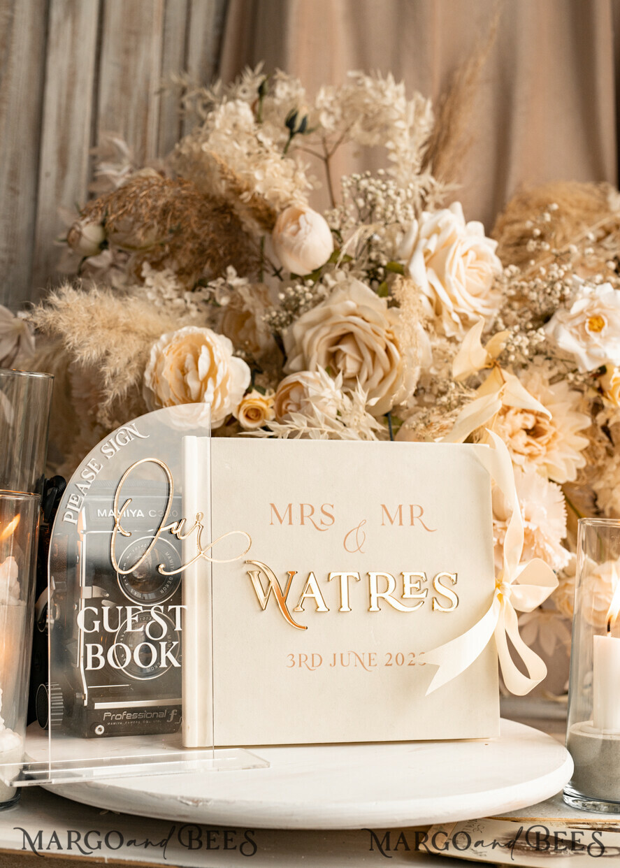 Ivory and Gold Guest Book - Guest Books - Hallmark