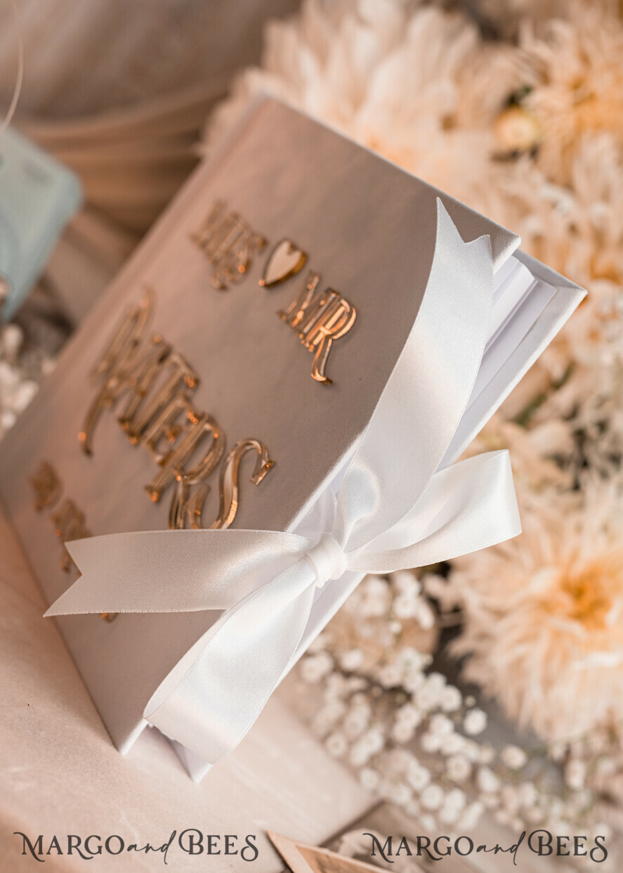 Boho Wedding Gift Wrap, Personalized Name Kraft Paper Wrapping Paper,  Customize With Your Name for the New Mr and Mrs 