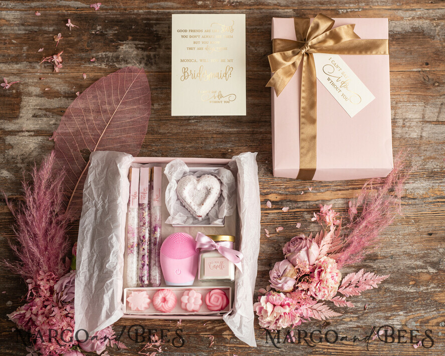 Bridesmaid Proposal Box candle, Will You Be My Bridesmaid Gift, Will you be  My Maid of Honor Proposal Gift Box Set