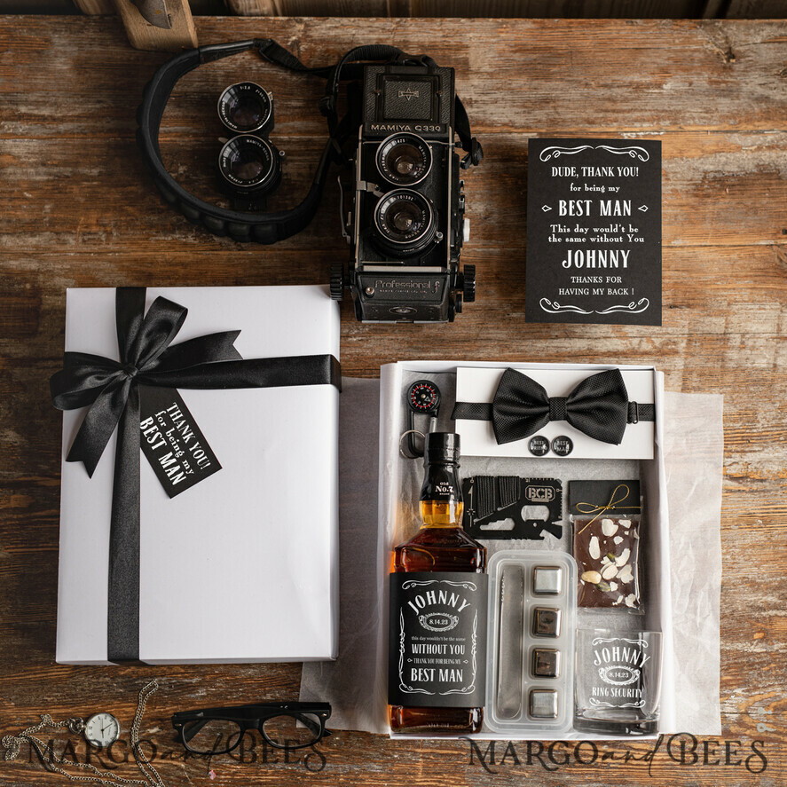 Modern Man Groomsmen Gift Box - Grateful Gadgets