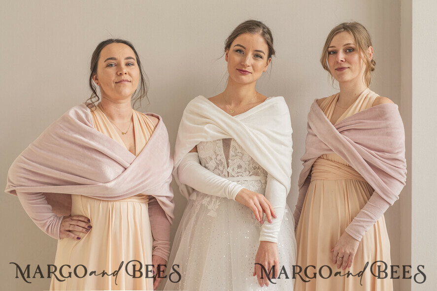 Blush shrugs 2025 for dresses