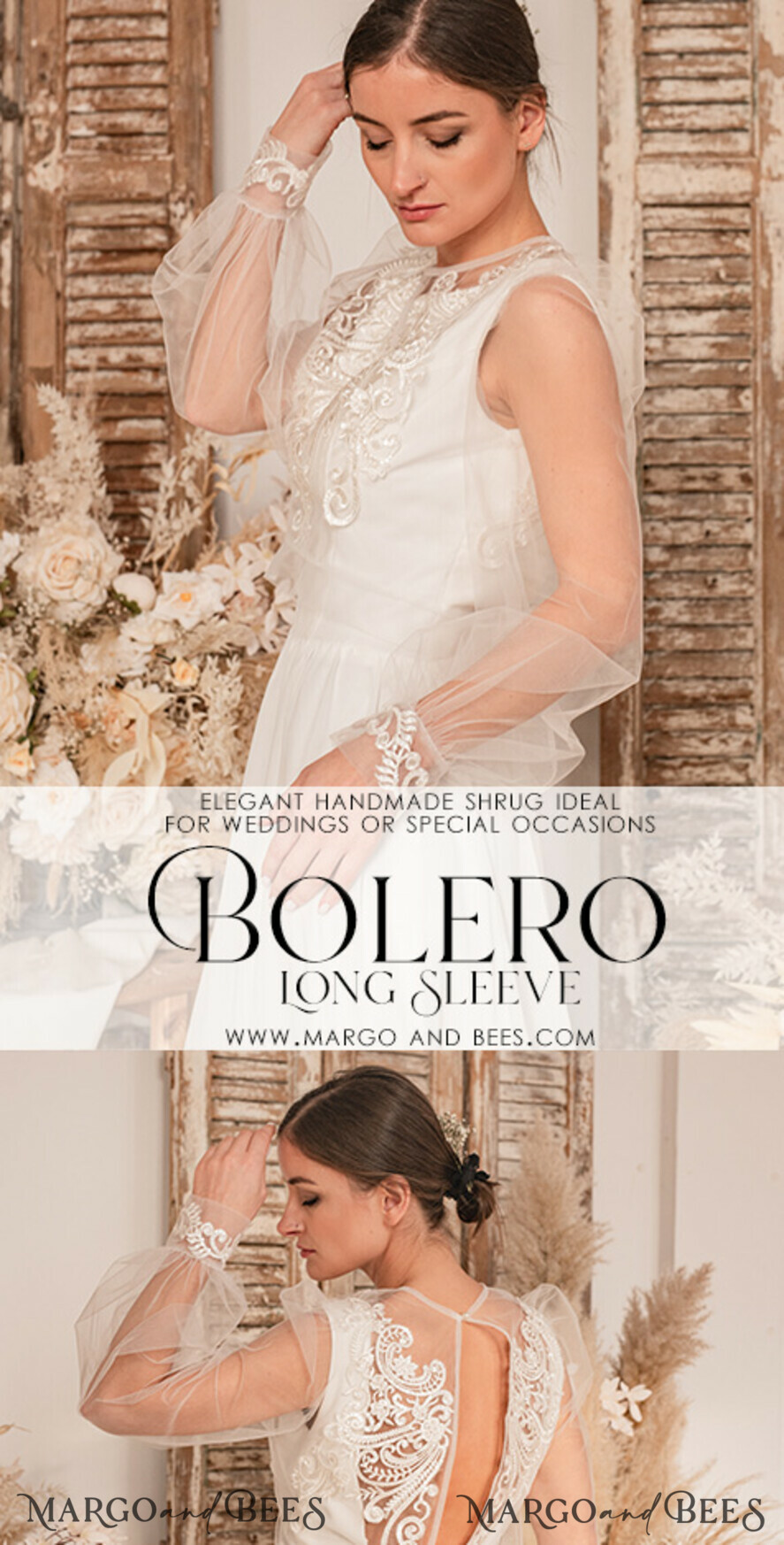 Bolero shrug 2025 long sleeve