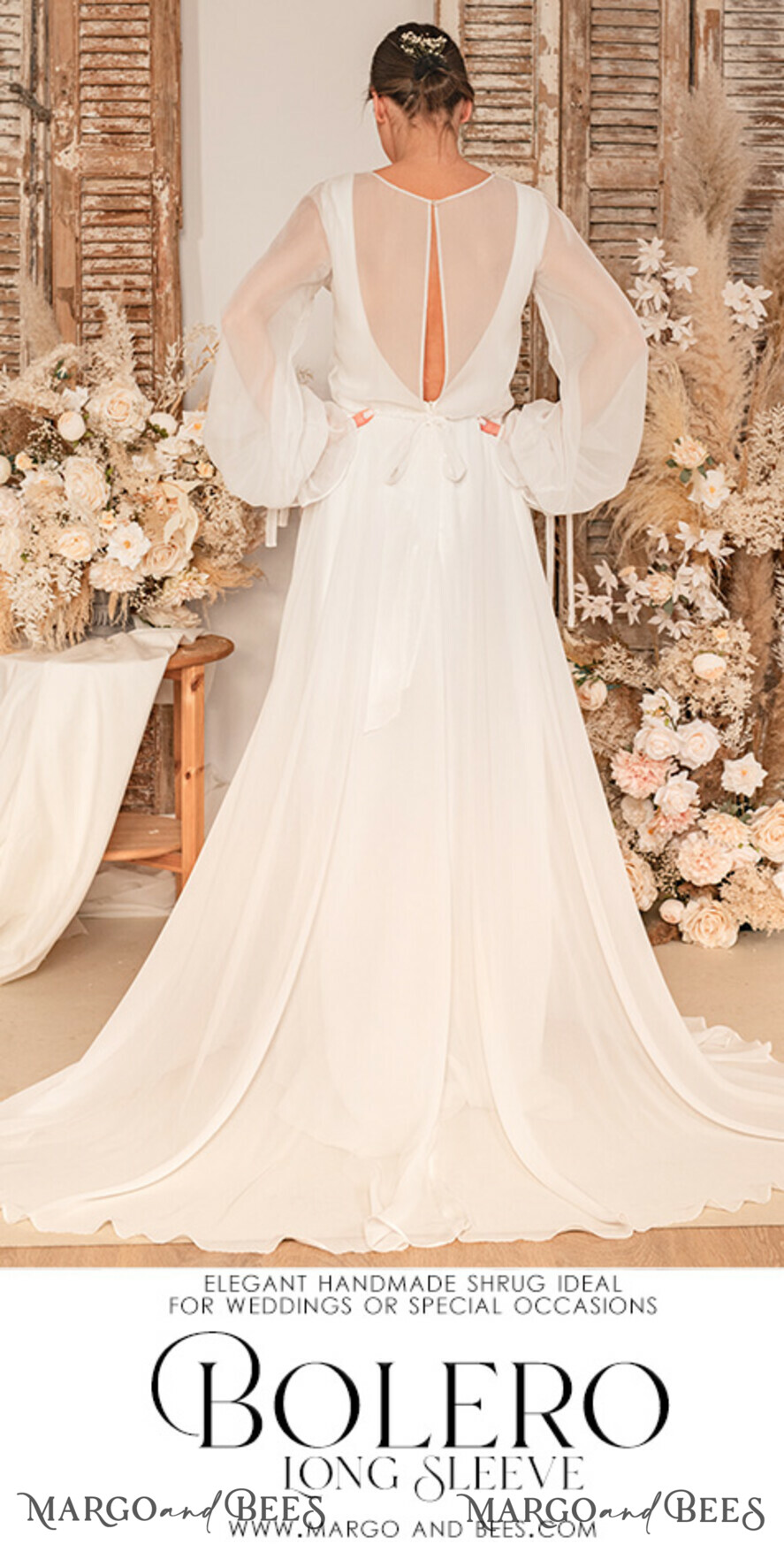 Bridal Blouses: The Classic Retro Puff Sleeves Are Back With An