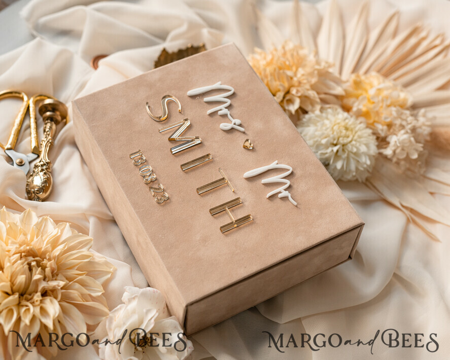 Gold Foil Printed Bridesmaid Canvas Cosmetic Bag - Luxury Wedding  Invitations, Handmade Invitations & Wedding Favors