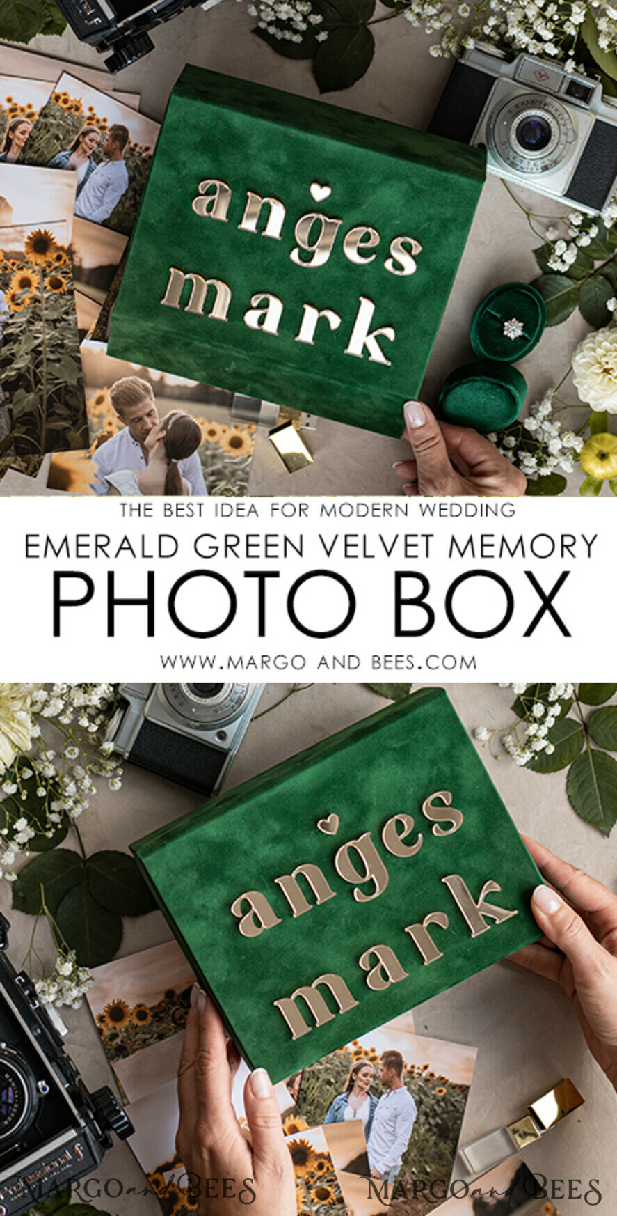 Wedding Keepsake Box, Personalized Linen Memory Box, Wedding Photo Album  Box, Custom Size Scrapbook Box, Large Wedding Gift Box 