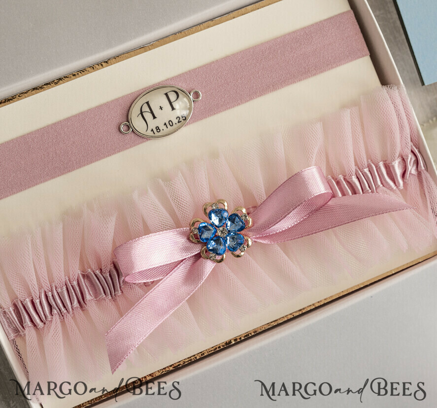 BRIDE bolero, robes, garter GARTER FOR BRIDE Romantic pink bridal garter for the bride, crafted from delicate lace. Comfortable, elegant, and handmade – perfect for your wedding day or as a bridal gift