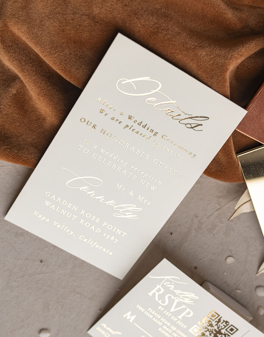 WEDDING INVITATIONS plexi acrylic mirror Fall Mirror gold Wedding Invitations, Elegant Terracotta Wedding Cards, Burnt orange Acrylic  Wedding Invites, Mirror Gold Plexi Wedding Invitation Suite