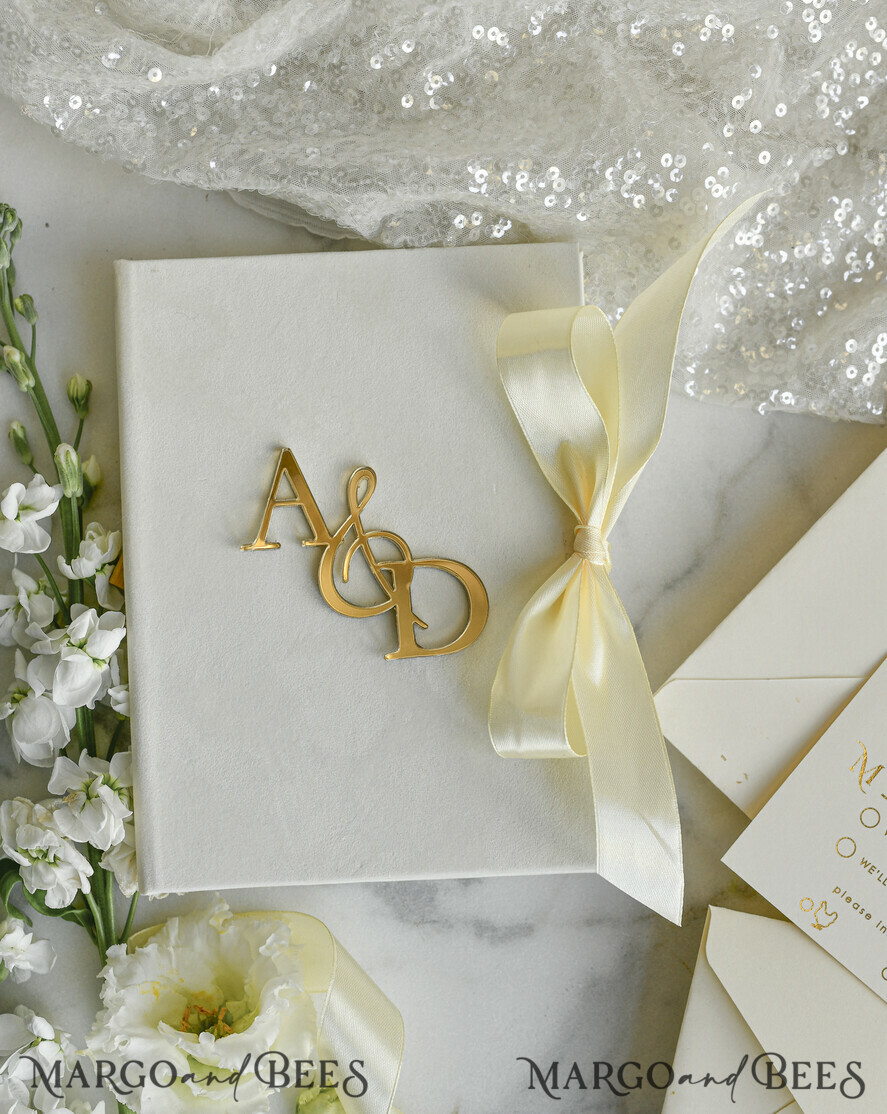 WEDDING INVITATIONS plexi acrylic mirror velvet Cover Clear Wedding Invitations, Elegant dusty blue Wedding Cards,  Acrylic Wedding Invites, Mirror Gold Plexi Invitation Suite