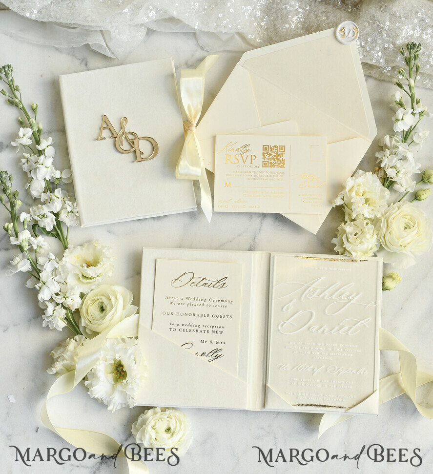 WEDDING INVITATIONS plexi acrylic mirror velvet Cover Clear Wedding Invitations, Elegant dusty blue Wedding Cards,  Acrylic Wedding Invites, Mirror Gold Plexi Invitation Suite