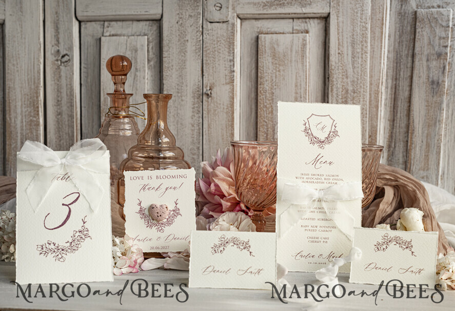 WEDDING FAVORS  Seeds of Love Wedding Favor gifts in bulk Personalized Seed Card With Plantable Seed Paper. let love grow Thank you gifts for guests