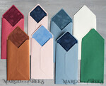 WEDDING INVITATIONS Velvet Envelopes  DL Long Envelopes Custom colors for invitations with velvet liners, a7 handmade  Envelopes with velvet liner for Wedding cards3
