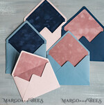 HOCHZEITS EINLADUNGEN Samtene Umschläge benutzerdefinierte Mixfarben Umschläge für Einladungen mit Samtfutter, A7 handgemachte Umschläge mit Samtfutter für Hochzeitskarten3