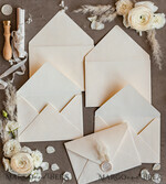 WEDDING INVITATIONS Velvet Envelopes  ivory Velvet  envelopes for invitations, a7 handmade Velvet  Envelopes for Wedding cards6