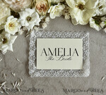 PLACE CARDS / TABLE CARDS Lace Romantic Lace Blush Pink Wedding Place Cards with Blush Pink Ribbon, Elegant Name Tags for Your Wedding Tables, Blush Pink Weddign Stationery, Gorgeous Cards6