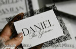 PLACE CARDS / TABLE CARDS Lace Romantic Lace ivory Wedding Place Cards, Elegant Name Tags for Your Wedding Tables, 5
