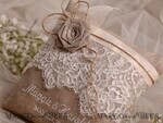   Personalised wedding box his and hers, Personalised Wedding Ring Pillow • Lace Ring Bearer Pillow • Custom Boho Ring Bearer5