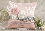   Personalised wedding box his and hers, Wedding Ring Pillow • Presonalised Ring Bearer Pillow • Custom Wedding Ring Bearer10