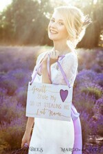 FLOWER GIRL / Page Boy SIGNS wood 3