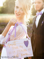 FLOWER GIRL / Page Boy SIGNS wood 3