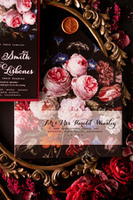 WEDDING INVITATIONS floral / boho / watercolor flowers32