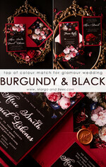 WEDDING INVITATIONS floral / boho / watercolor flowers32