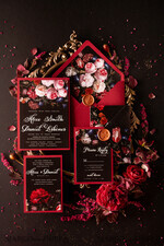 WEDDING INVITATIONS floral / boho / watercolor flowers32