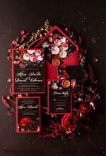 WEDDING INVITATIONS floral / boho / watercolor flowers32