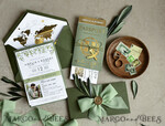 WEDDING INVITATIONS passport to love/ beach wedding invites  Gold Sage green Passport Wedding Invitation, Golden Wedding Cards Boarding Pass, Greenry Travel Passport Wedding Invitations Abroad, Destination Greece Wedding Invites, Tuscany Travel Map Wedding Stationary Italy World map 18