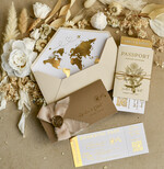 WEDDING INVITATIONS passport to love/ beach wedding invites  Gold White Passport Wedding Invitation, Golden Wedding Cards Boarding Pass, Bespoke Travel Passport Wedding Invitations Abroad, Destination Greece Wedding Invites, Travel Map Wedding Stationary,  World map 12
