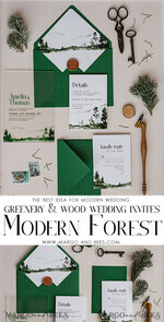 HOCHZEITS EINLADUNGEN Wald / Berge / Waldlandschaft Thema grüne Wald Acryl Hochzeits Einladung Suite, moderne Wald Gebirgs Hochzeit Einladungen, klare Plexi-Glas Suite Hochzeitskarten, Grünflächen Hochzeits Einladungen, Berge Hochzeits Einladung Suite, Kiefern Hochzeits Einladung aus Plexiglas11