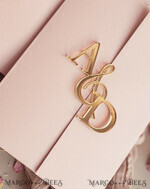 WEDDING INVITATIONS gold / rose gold / silver / glitter  Luxury Mirror gold Wedding Invitations, Elegant Blush Pink Wedding Cards, Glamour Acrylic  Wedding Invites, Clear Plexi Wedding Invitation Suite22