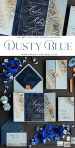 WEDDING INVITATIONS gold / rose gold / silver / glitter Bespoke Acrylic Ice blue wedding invitation, Glamour Velvet nave blue Wedding Invitations, Golden Shine Plexi Wedding Invitation Suite, Luxury Wedding Cards wax seal Copper9