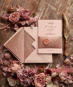 WEDDING INVITATIONS gold / rose gold / silver / glitter Rose Gold Wedding invitations UK, Luxury Glitter Wedding Invitations • Glamour Wedding Invitation Suite • Bluh Pink  Luxury  Wedding Cards10