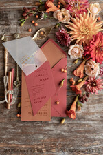 WEDDING INVITATIONS gold / rose gold / silver / glitter Geometric wedding invitations, red wedding invitations, copper wedding invitations, red and copper wedding invitations, red wedding cards, copper wedding cards, gold wedding invitations, gold foil print out, red and gold wedding invitations, gold wedding, modern wedding invitations, vellum wedding invitations, tracing paper, gold wedding cards, geometric wedding cards, wax seals5