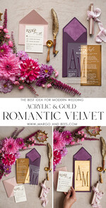 WEDDING INVITATIONS gold / rose gold / silver / glitter Acrylic Frozen Wedding invitation suite, Boho Glam Wedding Invitations, Golden Shine Wedding Invitates, Elegant Gold Wedding Cards8