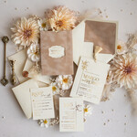 WEDDING INVITATIONS gold / rose gold / silver / glitter Custom Wedding invitations  velvet crem pocket, Elegant gold tassel Wedding Invitations, Gold Wedding Invitation Suite,  Luxury wedding Cards25