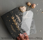 WEDDING INVITATIONS gold / rose gold / silver / glitter Halloween Moon phases Wedding Invitations Suite, Black Invitations, Spooky Halloween Invites, Gothic Wedding Invitation Cards, Skeleton Wedding Set black and gold31