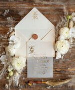 WEDDING INVITATIONS gold / rose gold / silver / glitter 5