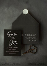   Save the Date Cards, floral8