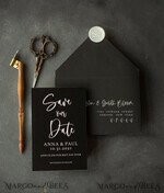   Save the Date Cards, floral8