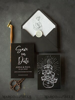   Save the Date Cards, floral8