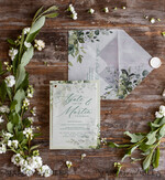 WEDDING INVITATIONS Modern Invites Floral Cards Olive wedding invitations, wedding invitations with olives, olive, olive leaves, floral wedding invitations, modern wedding invitations, vellum wedding invitations, vellum envelope, green wedding invitations, elegant wedding invitations, italian wedding invitations, italian style, italian romance, destination wedding, destination wedding invitations, greenery, pastel flowers, calligraphy, olive wedding cards, olive wedding accessories22