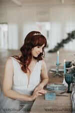 WEDDING INVITATIONS Modern Invites Floral Cards  Delicate Dusty Blue Wedding Invitations, Modern Floral Wedding Invites, Minimalistic Vellum Wedding Invitation Suite, Elegant And Handmade Wedding Stationery16