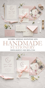 WEDDING INVITATIONS Modern Invites Floral Cards original7