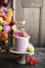 TORTENDEKORATION  
 Gold
 Topper, goldener Kuchentopper8