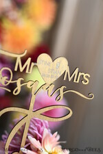 TORTENDEKORATION  
 Gold
 Topper, goldener Kuchentopper8