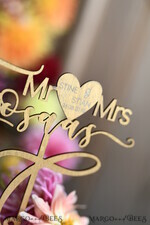 TORTENDEKORATION  
 Gold
 Topper, goldener Kuchentopper8