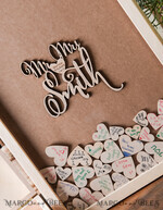   Custom Wedding Guestbook, alternative11