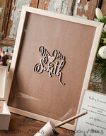   Custom Wedding Guestbook, alternative11