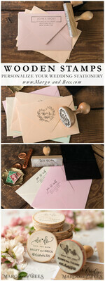   wooden stamp, wedding stamp4